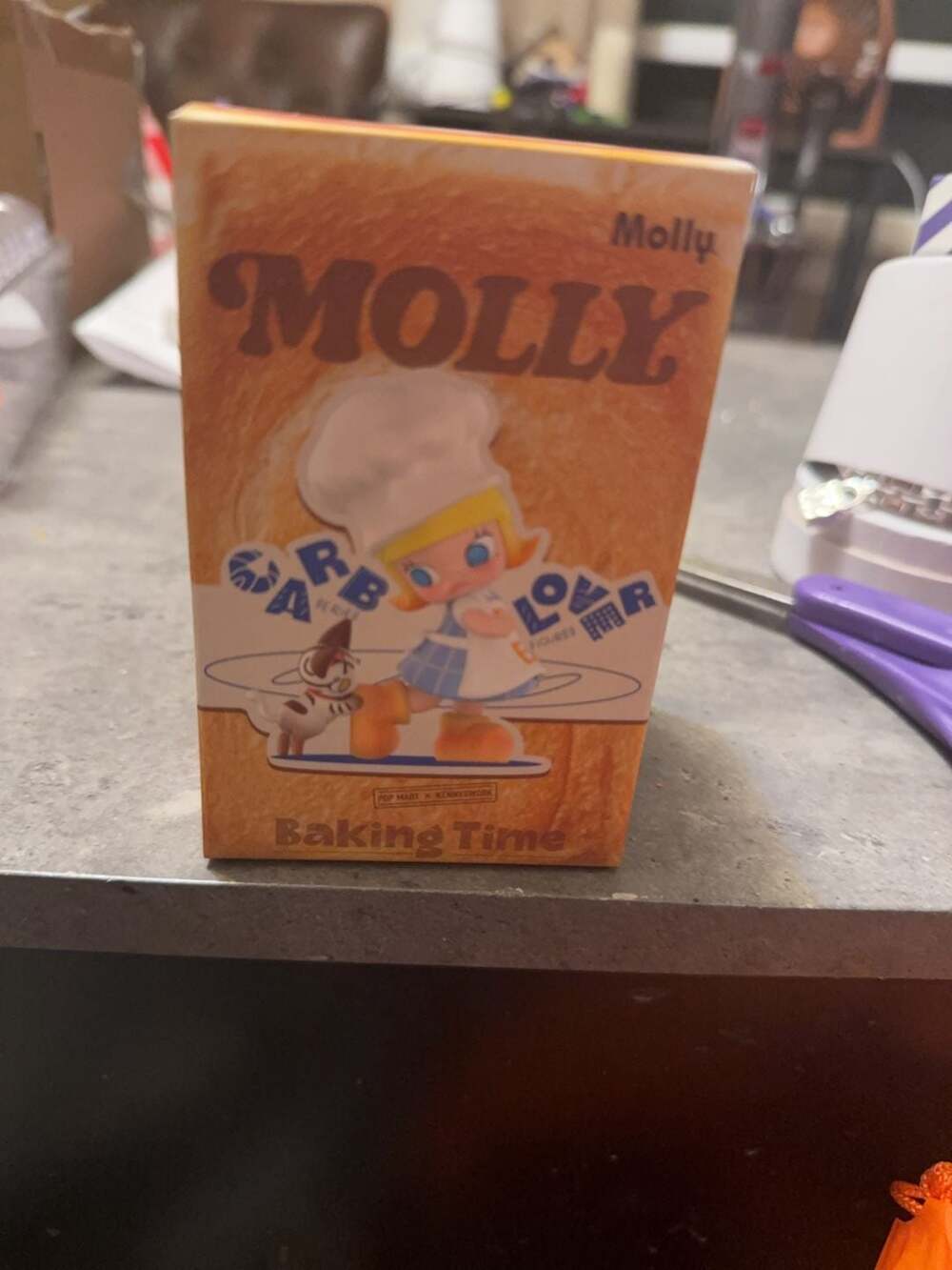 Pop Mart Molly Carb-Lover Series Blind Box Figure - Baking Time